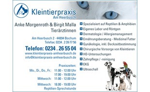 Am Heerbusch - Tierarztpraxis Morgenroth Anke, Tierärztin in Bochum - Logo