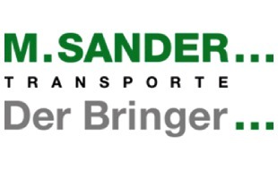 M. Sander Transporte ... Der Bringer ... in Essen - Logo