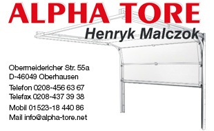 ALPHA TORE in Bochum - Logo
