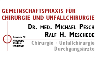 Pesch Michael Dr. med. & Meschede Ralf H. in Wattenscheid Stadt Bochum - Logo
