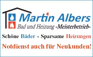 Martin Albers Sanitär- und Heizungsbaumeister in Herne - Logo