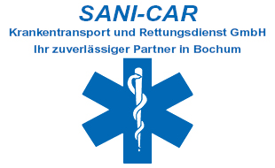 SANI-CAR Krankentransport und Rettungsdienst GmbH in Bochum - Logo