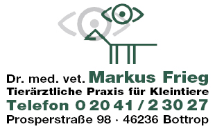 FRIEG Markus Dr. med. vet. Tierarztpraxis für Kleintiere in Bottrop - Logo