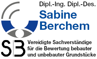 Dipl.-Ing. Dipl.-Des. S. Berchem Sachverständige in Essen - Logo