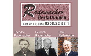 Bestattung Rademacher in Oberhausen im Rheinland - Logo