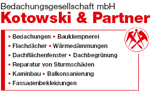 Bedachungsgesellschaft Kotowski & Partner mbH in Duisburg - Logo
