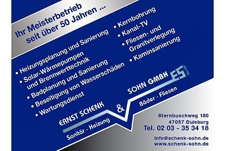 Ernst Schenk & Sohn GmbH aus Duisburg