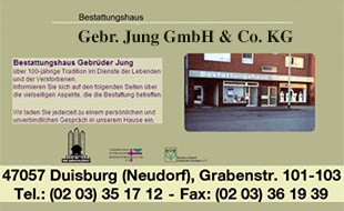 Bestattungshaus Gebr. Jung KG in Duisburg - Logo