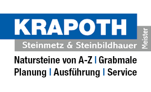 KRAPOTH Natursteine - Grabmale - Steinmetz in Duisburg - Logo
