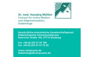 Mühlen Hansjörg Dr. in Duisburg - Logo