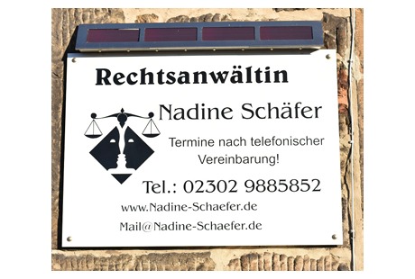 Rechtsanwältin Schäfer Nadine aus Witten