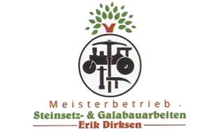 Steinsetz- & Galabauarbeiten Erik Dirksen Meisterbetrieb in Neu Vehlefanz Gemeinde Oberkrämer - Logo